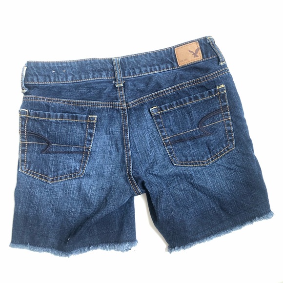 American Eagle Denim Tomgirl Cutoff Shorts - Picture 3 of 4
